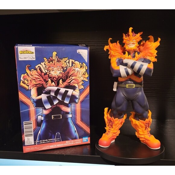 Banpresto My Hero Academia Age of Heroes Anime Endeavor Figure Toy MINT with Box - Picture 1 of 8